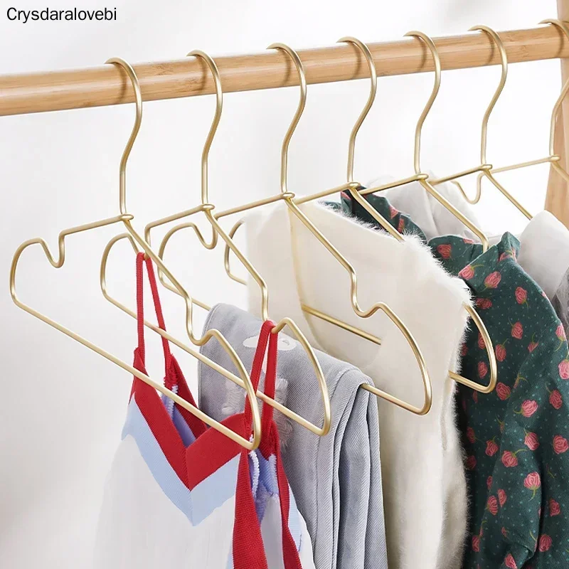 Baby Clothing Wardrobe - 子供服ハンガー滑り止めアルミ合金ハンガーワードローブ省スペースハンガーベビーコートスカートドレス乾燥ラック