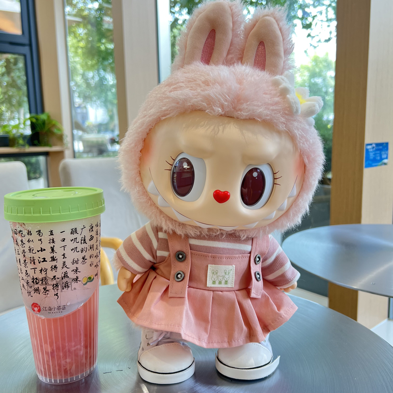 Baby Clothing For Summer - 38 センチメートル大ベビードレス服 POPMART バブルマート Labubu 春野生夏