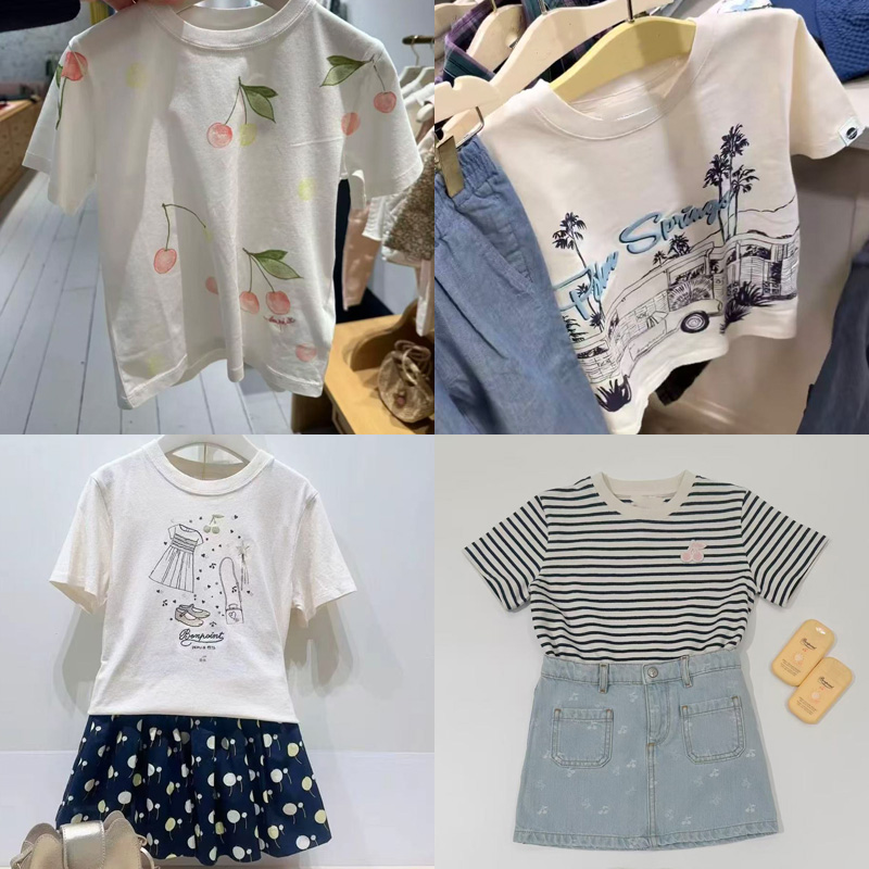 Baby Clothing Sale - 子供用先行販売2026 BP NEW春ベビーガールズTシャツベビーボーイズ夏服半袖シャツママキッズ服