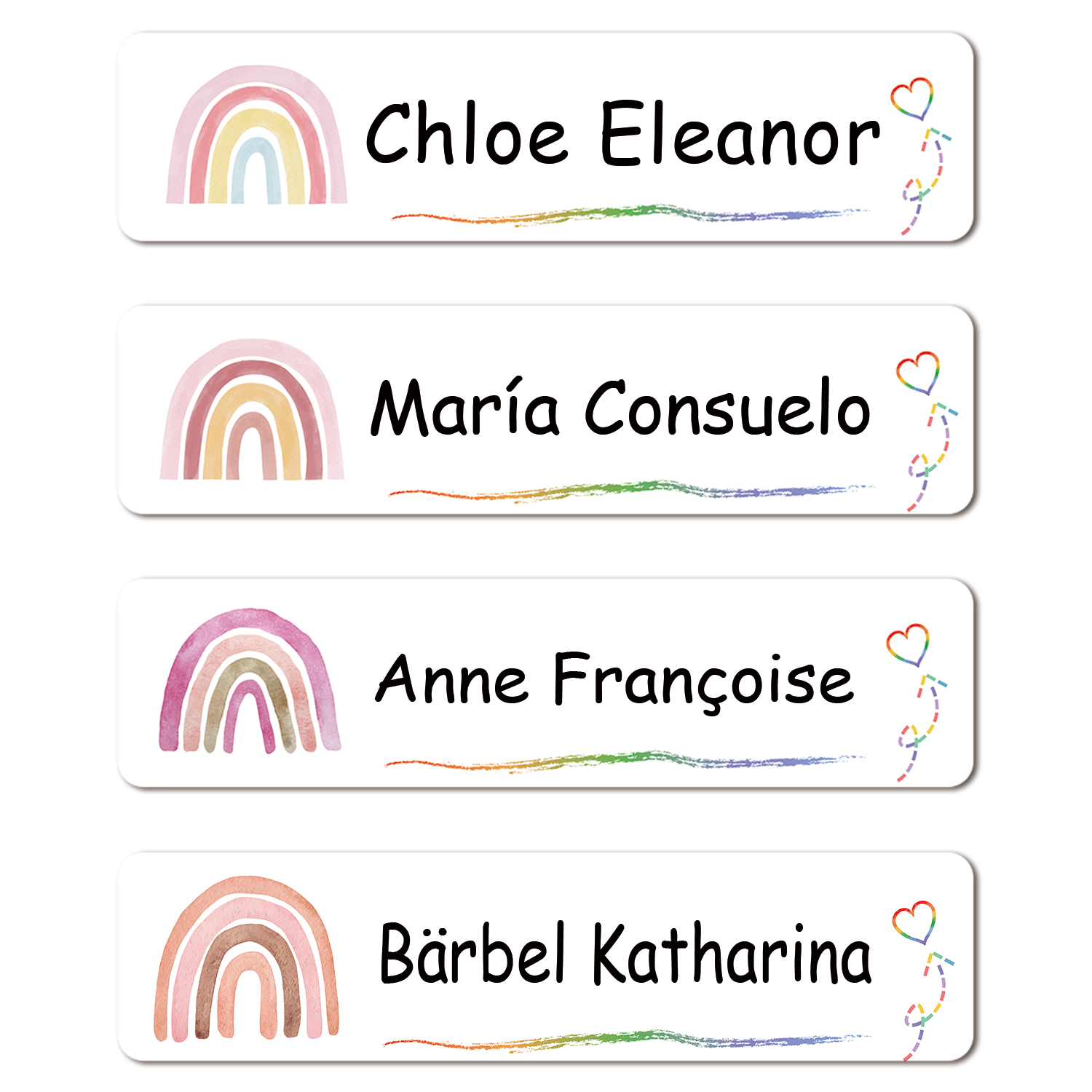 Baby Clothing Labels - 80/160/240 個 パーソナライズされた名前ステッカー カスタム防水ラベル タグに貼る 子供