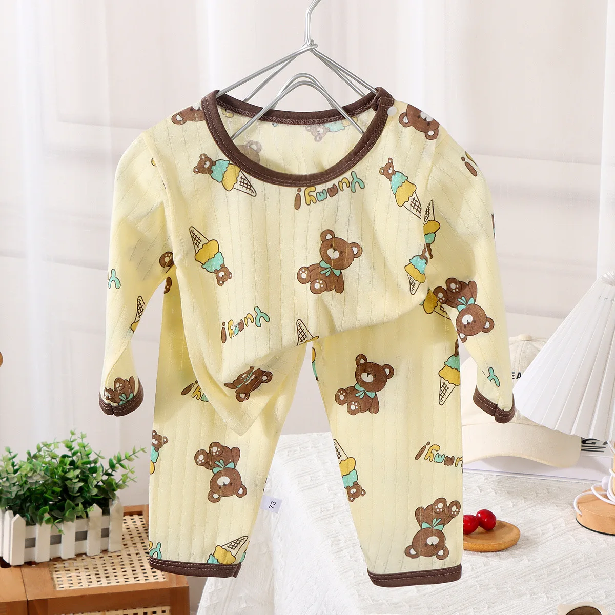 2024 新しいベビー綿ホーム服子供のクラススーツ男の子女の - Baby Clothing Crochet のレビューと価格