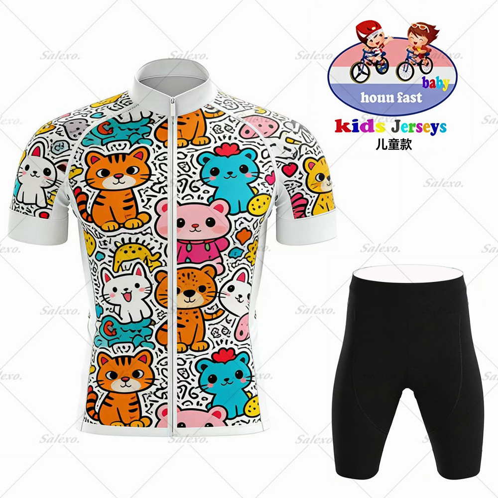 ベビー 2026 キッズサイクリングジャージセット男の子女の - Baby Clothing Sale のレビューと価格