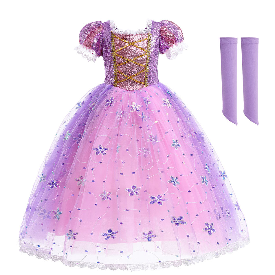 子供白雪姫シンデレラオーロラアンナエルザ衣装ガールコスプレド - Baby Q Clothing のレビューと価格