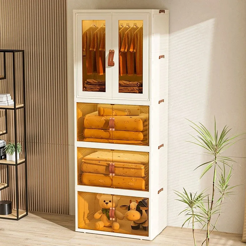 ベビー折りたたみワードローブ床置き収納キャビネット、家庭用衣 - Baby Clothing Wardrobe のレビューと価格