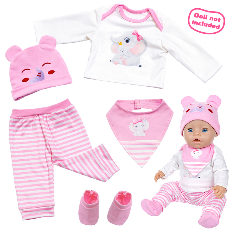 16～18インチ新生児ベビー人形用ドール服セット、ベアージャ - Baby Clothing On Sale のレビューと価格
