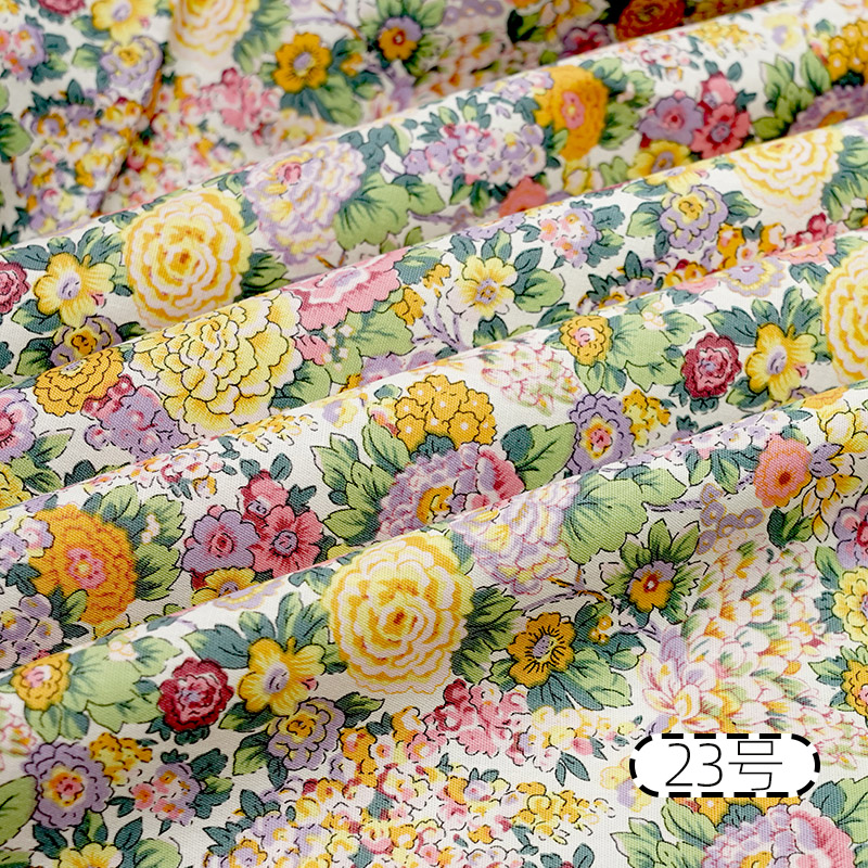 花柄の純綿生地,ベビーウェア,ドレス,パジャマ,縫製用 - Baby Clothing Organic Cotton のレビューと価格