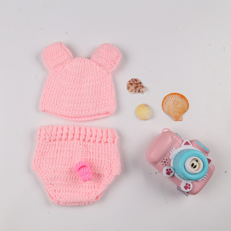 新生児写真アクセサリーセット,かぎ針編みのベビーハット,バル - Baby Clothing Crochet のレビューと価格