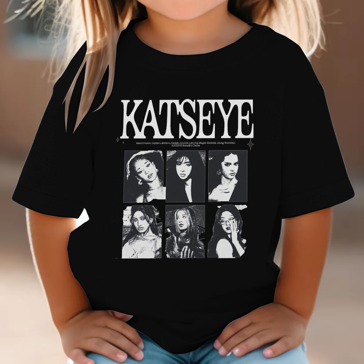 KATSEYE プリント夏トップス女の子 Y2K ヴィンテー - Baby Clothing Crochet のレビューと価格