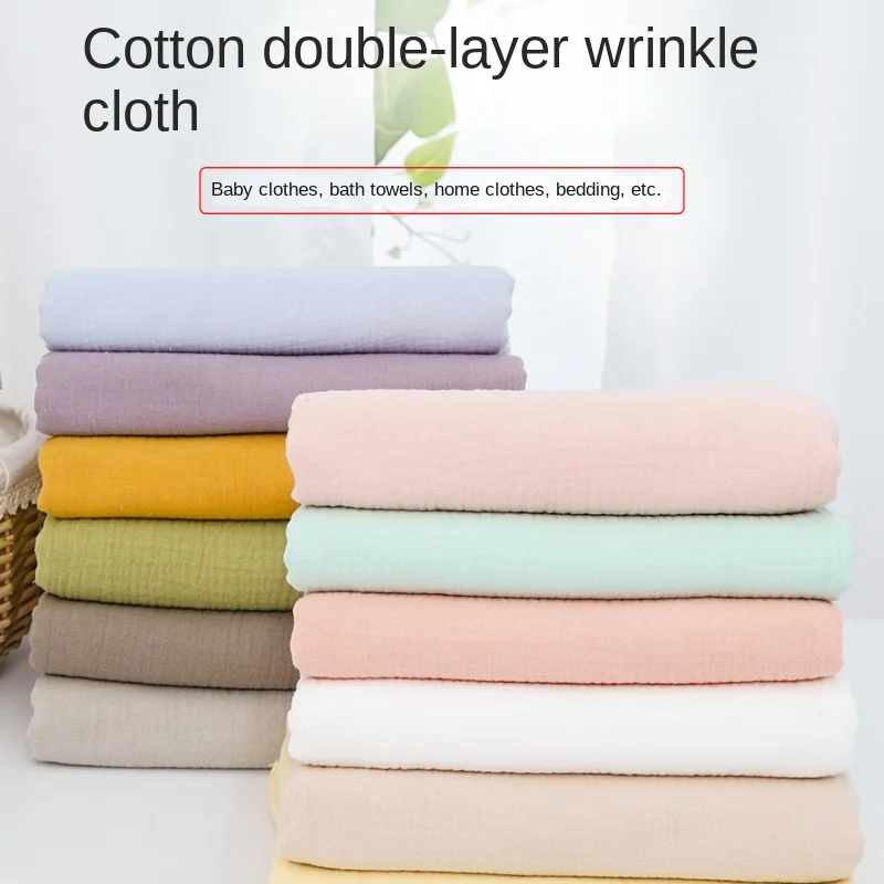 綿 100% 二層しわ生地クラス A ベビー無地吸収性バスタ - Baby Clothing Organic Cotton のレビューと価格