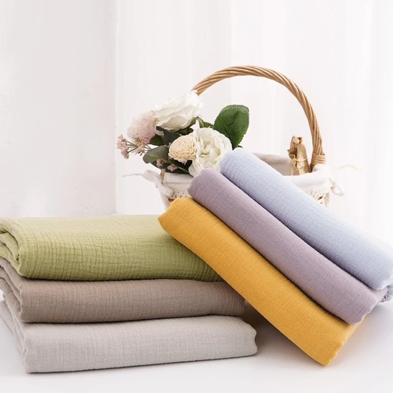綿 100% 二層しわ生地クラス A ベビー無地吸収性バスタ - Baby Clothing Organic Cotton のレビューと価格