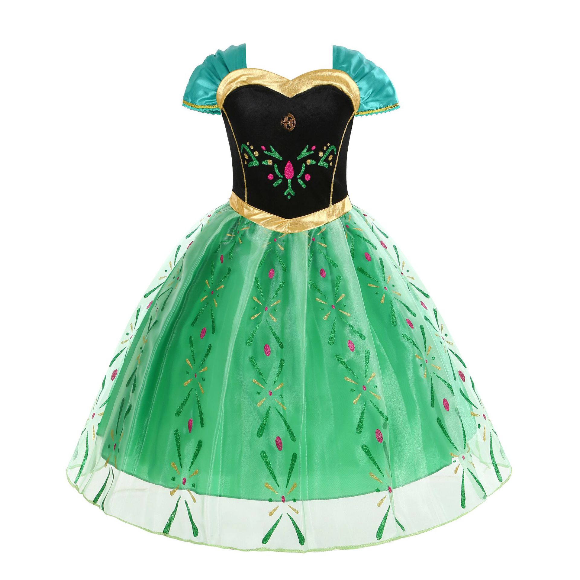 子供コスチュームガールドレスハロウィンプリンセスコスプレパー - Baby Q Clothing のレビューと価格