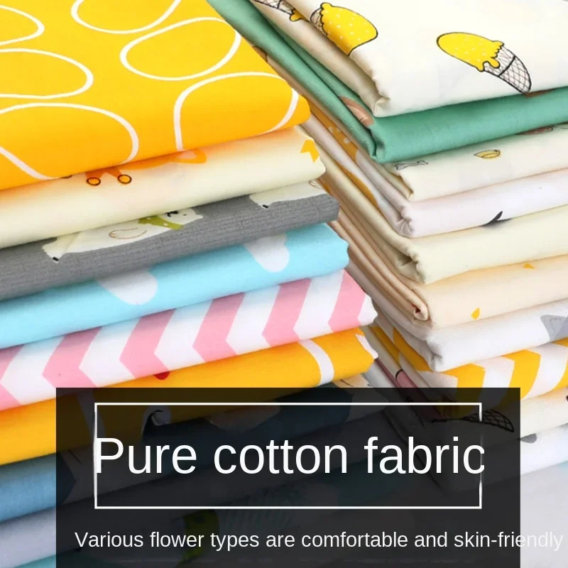 純粋な綿プリント生地ベビー寝具ベッドシーツキルトカバーパジャ - Baby Clothing Organic Cotton のレビューと価格