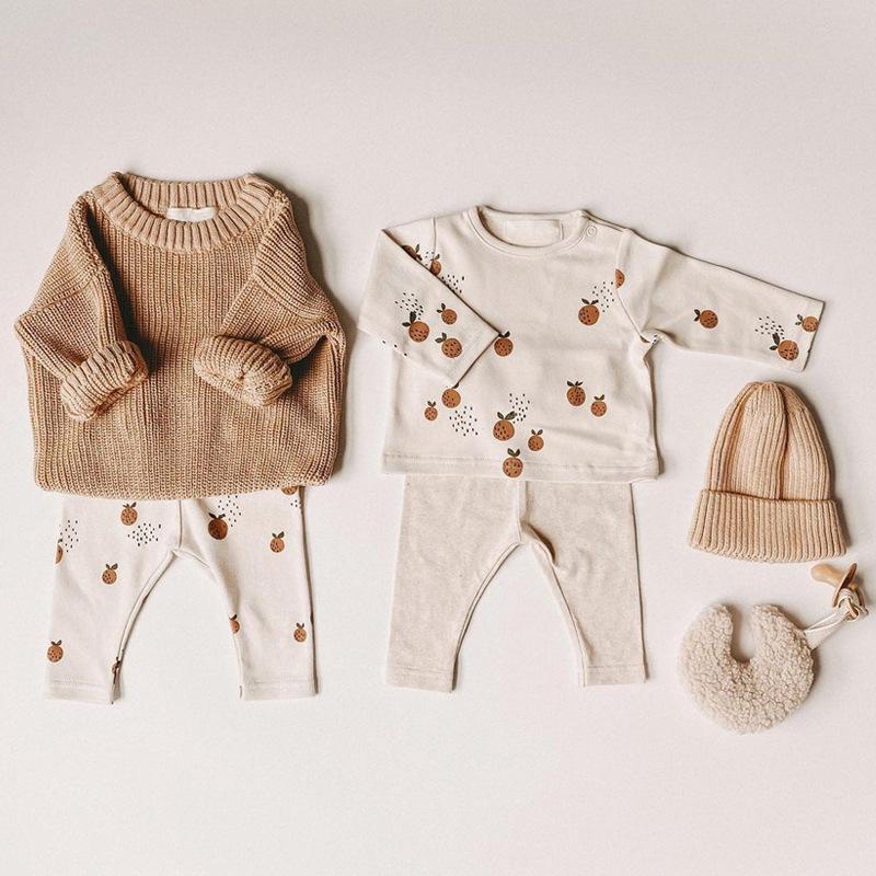 赤ちゃん用の綿の衣類セット,新生児用の長袖パジャマ,伸縮性の - Baby Clothing Organic Cotton のレビューと価格