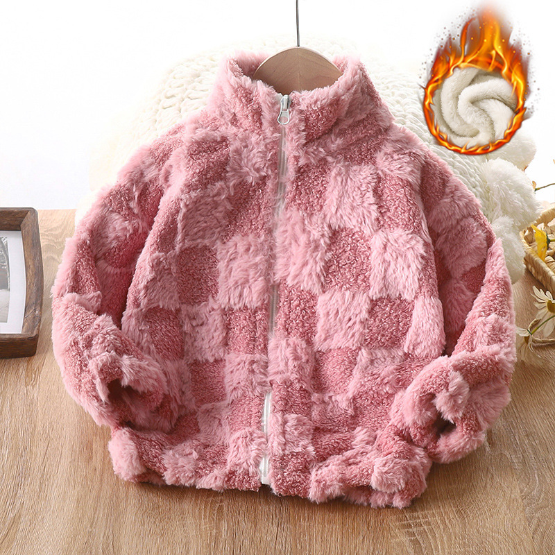 1 個子供冬厚いコート子供上着男の子女の子暖かいフリースジャ - Baby Clothing Crochet のレビューと価格