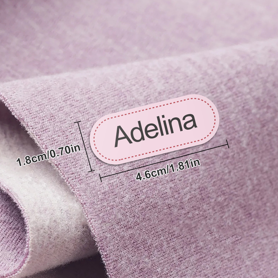 アイロンがけ用ラベル - 綿用 - 学校、スポーツ、クラブ、 - Baby Clothing Labels のレビューと価格