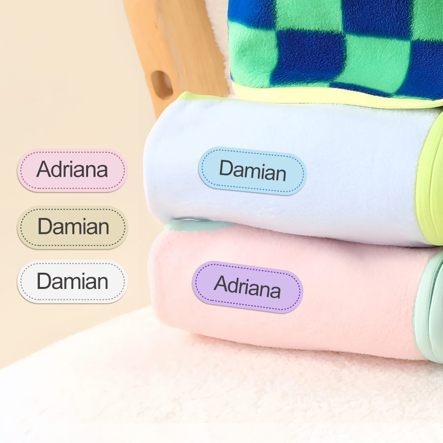 アイロンがけ用ラベル - 綿用 - 学校、スポーツ、クラブ、 - Baby Clothing Labels のレビューと価格