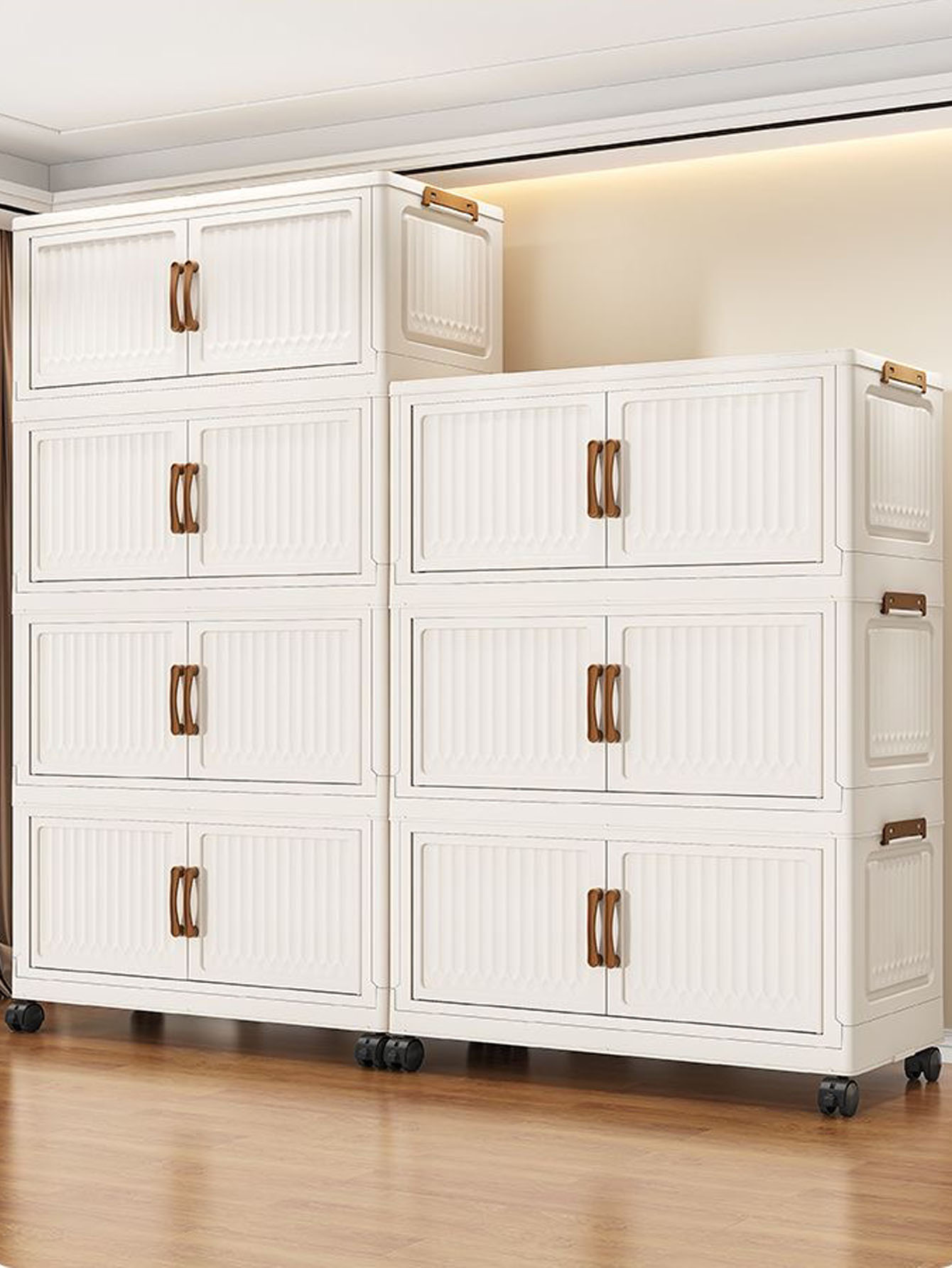 折りたたみ式、設置不要、多層プラスチック製ベビーワードローブ - Baby Clothing Wardrobe のレビューと価格