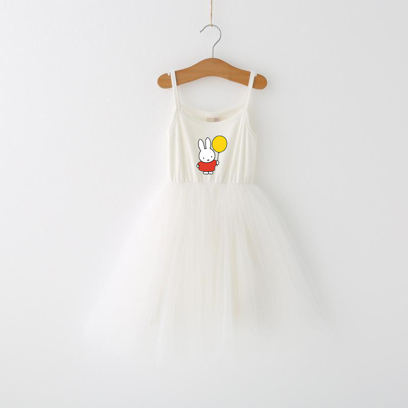 ミッフィー子供スパゲッティストラップドレス少女漫画かわいいフ - Baby Clothing For Summer のレビューと価格