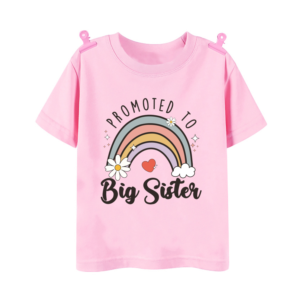 姉に昇格プリントベビーお知らせシャツキッズ Tシャツ子供半袖 - Baby Clothing Sale のレビューと価格