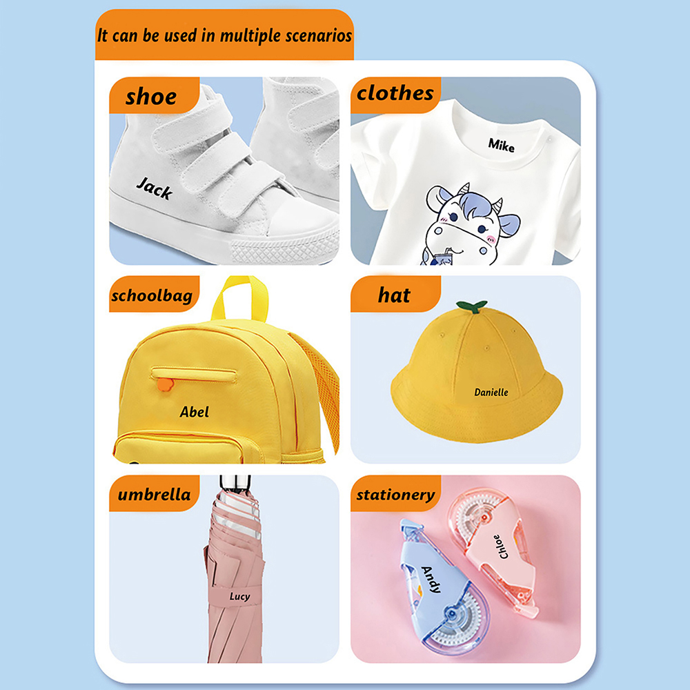 カスタム子供用名前スタンプ署名パーソナライズ名前スタンプ環境 - Baby Clothing Labels のレビューと価格