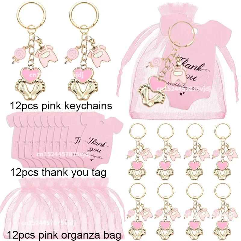 12 セット ベビーシャワーの記念品 ゲスト フットプリント - Baby Clothing Tags のレビューと価格