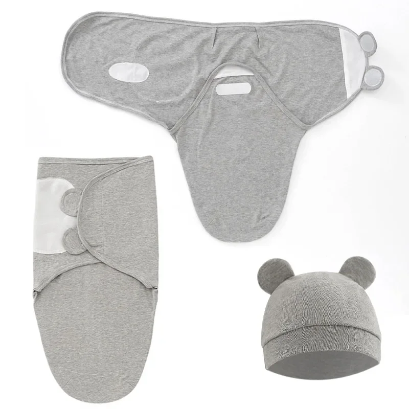 新生児用調節可能なおむつ,新生児用毛布,帽子セット,オーガニ - Baby Clothing Organic Cotton のレビューと価格