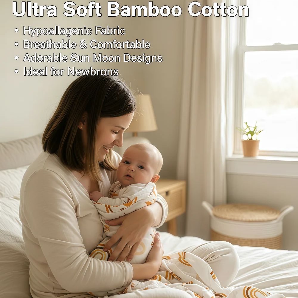 竹オーガニックコットン繊維モスリンおくるみ キッズモスリンお - Baby Clothing Organic Cotton のレビューと価格