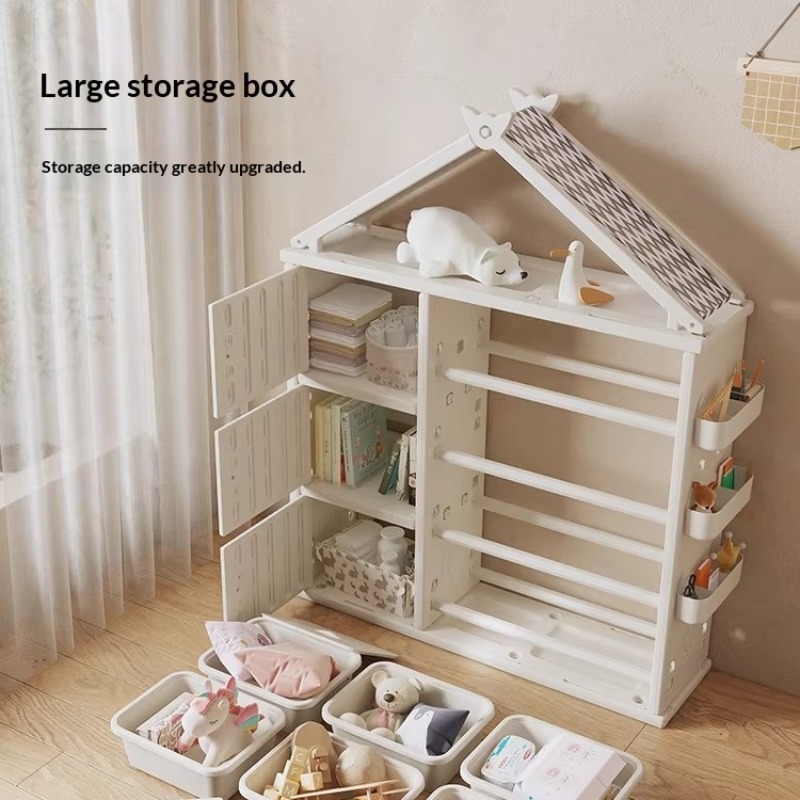 子供用ワードローブ キャビネット 省スペース 調整可能棚 簡 - Baby Clothing Wardrobe のレビューと価格