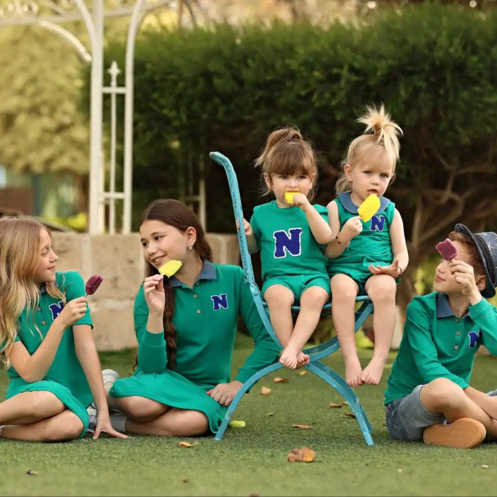 2026年マリのSSグリーンポロコレクション子供服女の子用ド - Baby Clothing For Summer のレビューと価格