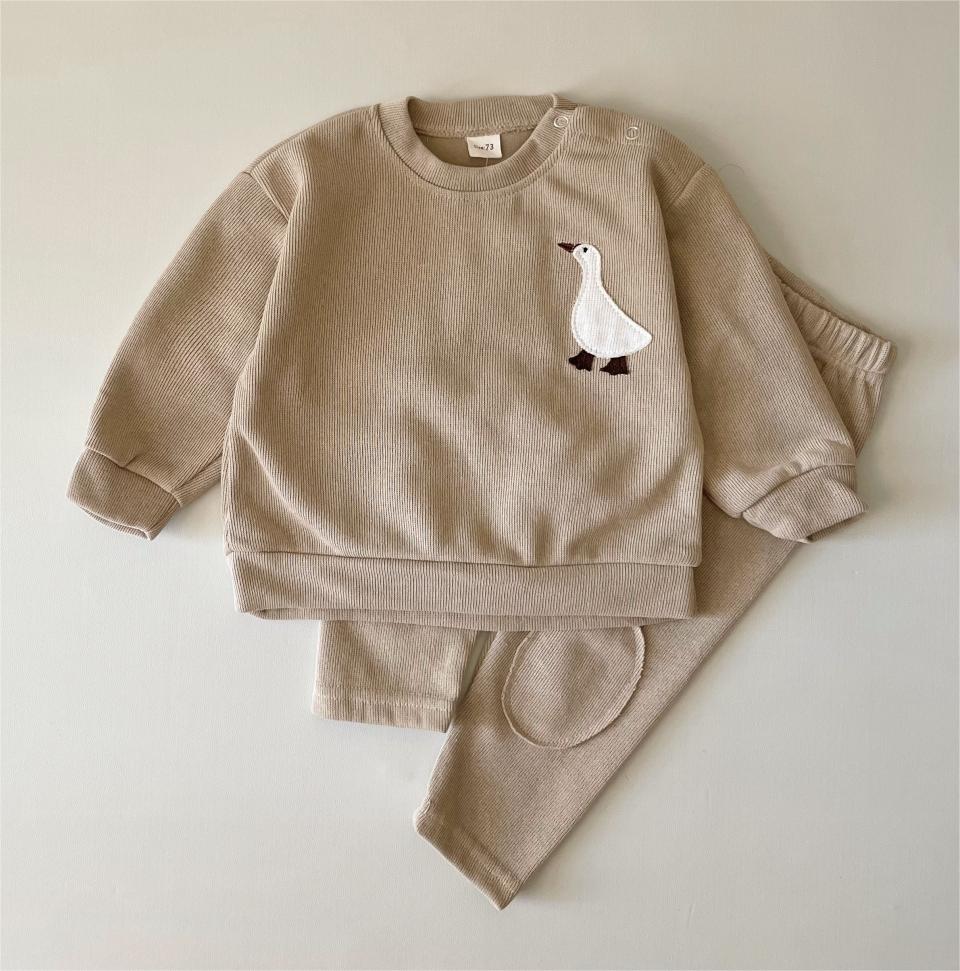 0〜24mのベビー服セット,小さなクマの刺繍が施されたノース - Baby Clothing Organic Cotton のレビューと価格