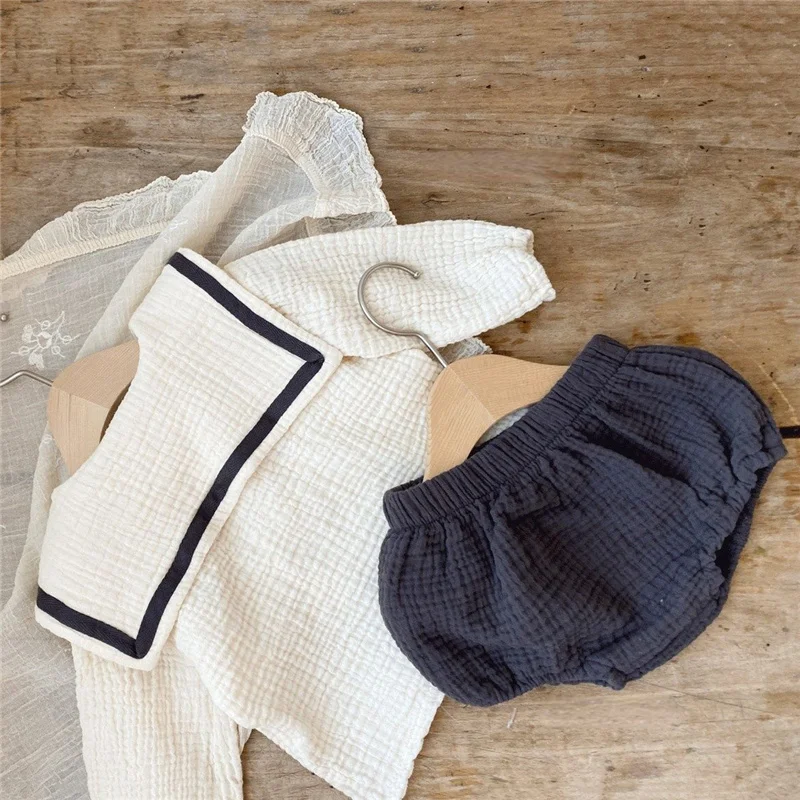 ベビー服セット 0-3 年オーガニックコットンネイビーデザイ - Baby Clothing Organic Cotton のレビューと価格