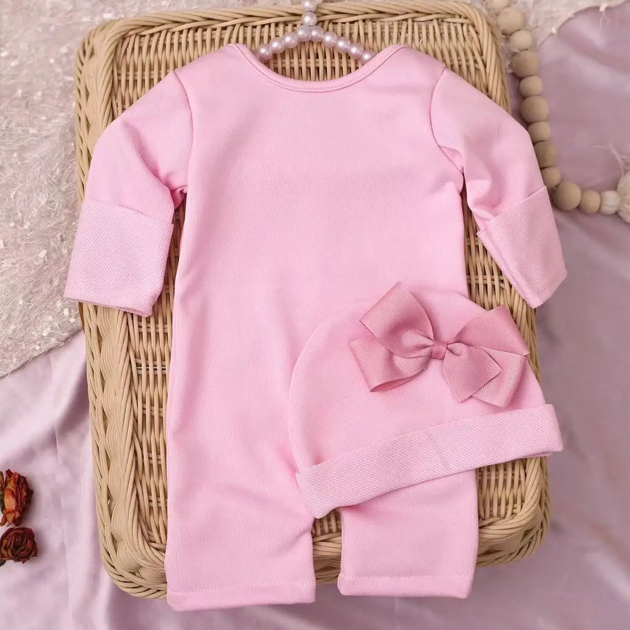 Ylsteed 2 個新生児写真撮影長袖ロンパースジャンプス - Baby Clothing On Sale のレビューと価格
