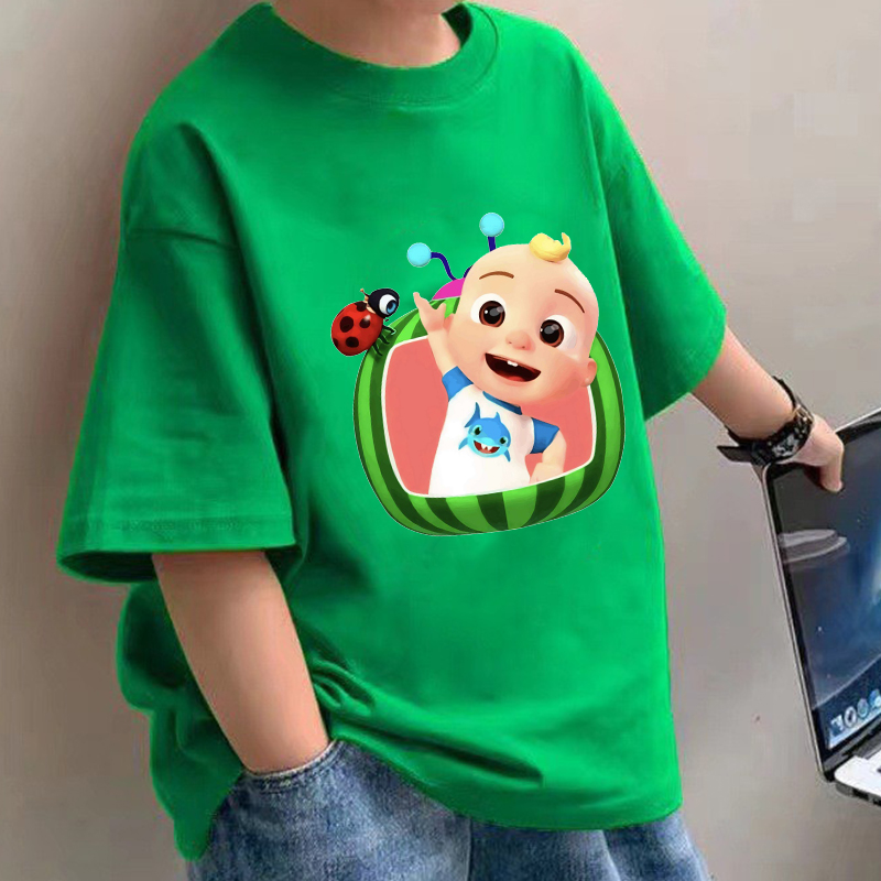 ココメロンズベビー Tシャツアニメ綿半袖シャツ男の子女の子夏 - Baby Clothing For Summer のレビューと価格