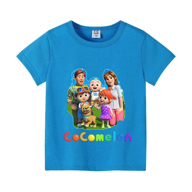 ココメロンズベビー Tシャツアニメ綿半袖シャツ男の子女の子夏 - Baby Clothing For Summer のレビューと価格