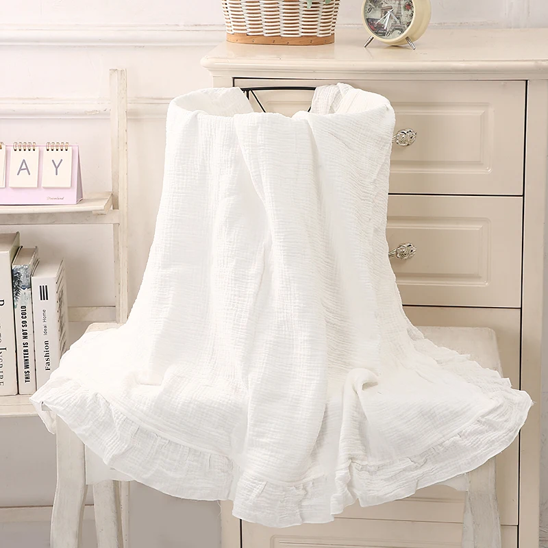 オーガニックコットンベビーブランケット新生児モスリンおくるみ - Baby Clothing Organic Cotton のレビューと価格