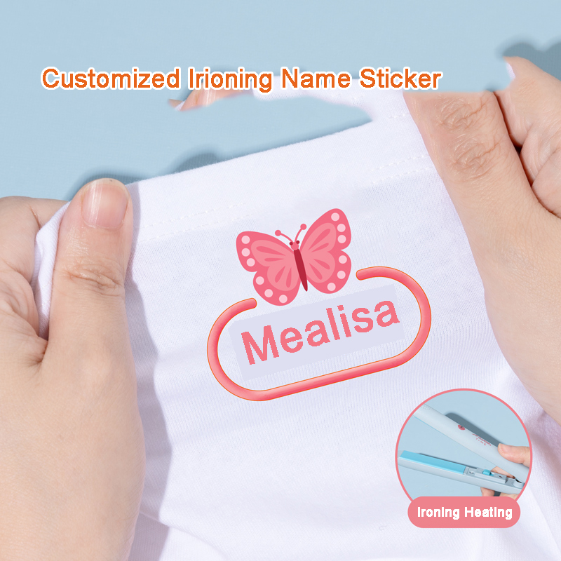 アイロン接着式カスタム名札 子供用学校制服 ベビー名札 衣類 - Baby Clothing Tags のレビューと価格