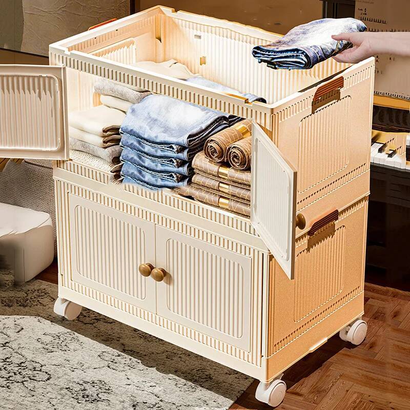 ベビー用ワードローブ収納折りたたみ式キャビネット衣類ラックプ - Baby Clothing Wardrobe のレビューと価格