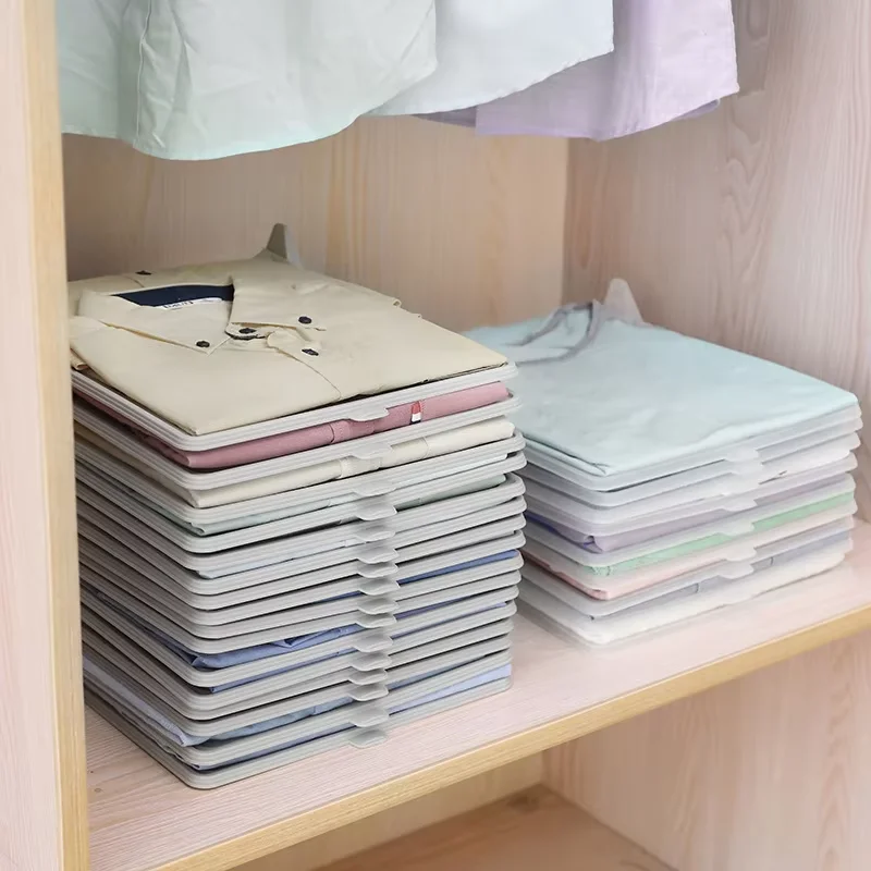 シャツオーガナイザー Tシャツフォルダーボード衣類怠惰な折り - Baby Clothing Wardrobe のレビューと価格