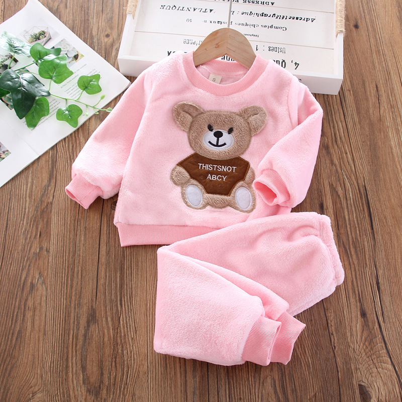 新しい冬の赤ちゃん女の子男の子ホームウェアセット秋のファッシ - Baby Clothing Crochet のレビューと価格